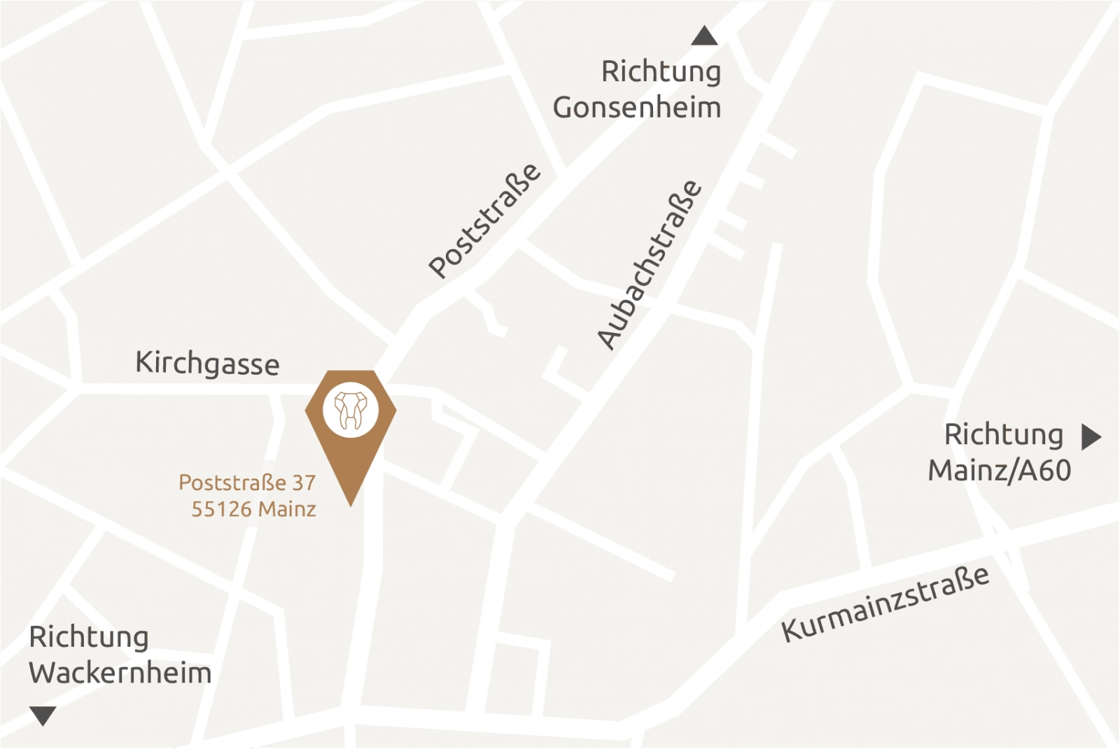 Lageplan-Anfahrt